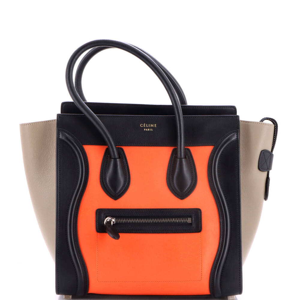 Celine Micro Tricolor Luggage Bag